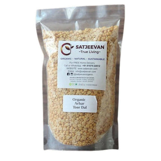 Satjeevan Organic Arhar Toor Dal - Distacart