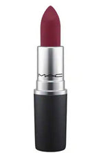 Thumbnail for Mac Powder Kiss Lipstick - Burning Love Deep Intense Berry