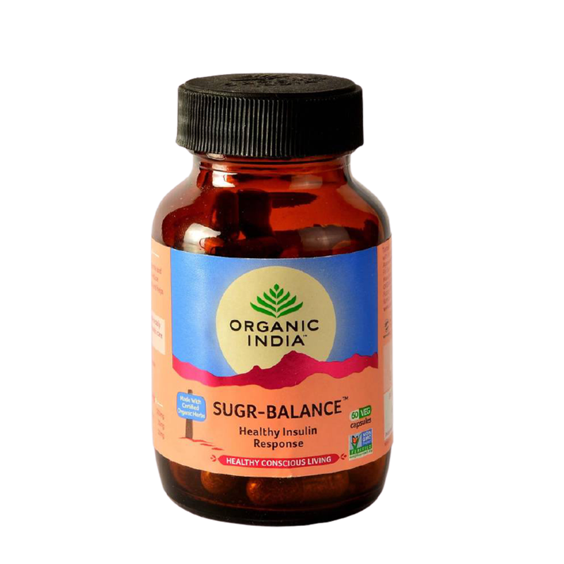 Organic India Sugar Balance Capsules - Distacart