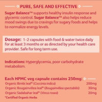 Thumbnail for Organic India Sugar Balance Capsules - Distacart