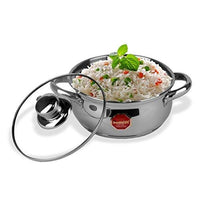 Thumbnail for Stainless Steel Friendly Belly Shape Cook Bottom with Glass Lid