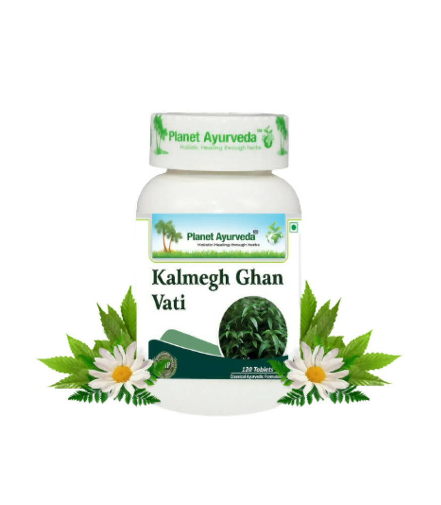 Planet Ayurveda Kalmegh Ghan Vati - Distacart