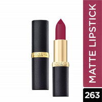 Thumbnail for L'Oreal Paris Color Riche Moist Matte Lipstick - 263 Pure Garnet - Distacart