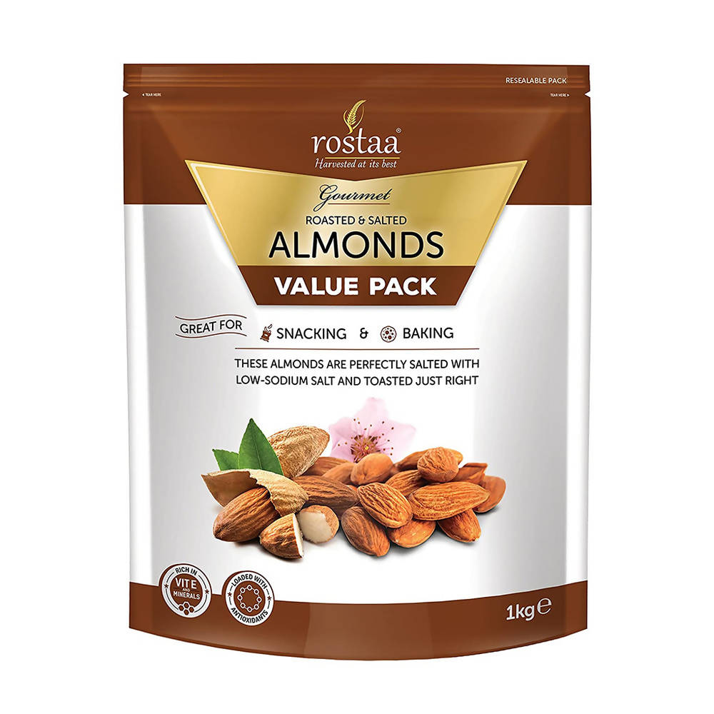 Rostaa Roasted & Salted Almonds