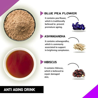 Just Vedic Anti Aging Drink Mix - Distacart