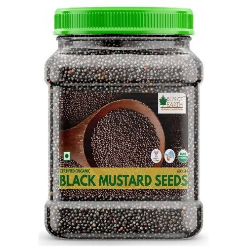 Bliss of Earth Black Mustard Seeds - Distacart