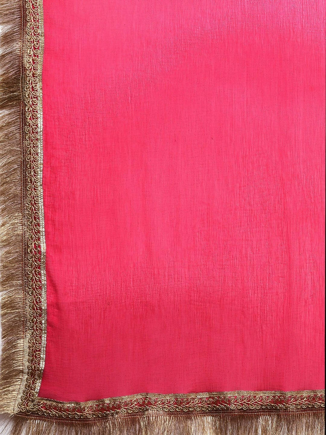 Varanga Women Pink Floral Yoke Embroidered Anarkali Kurta With Dupatta - Distacart