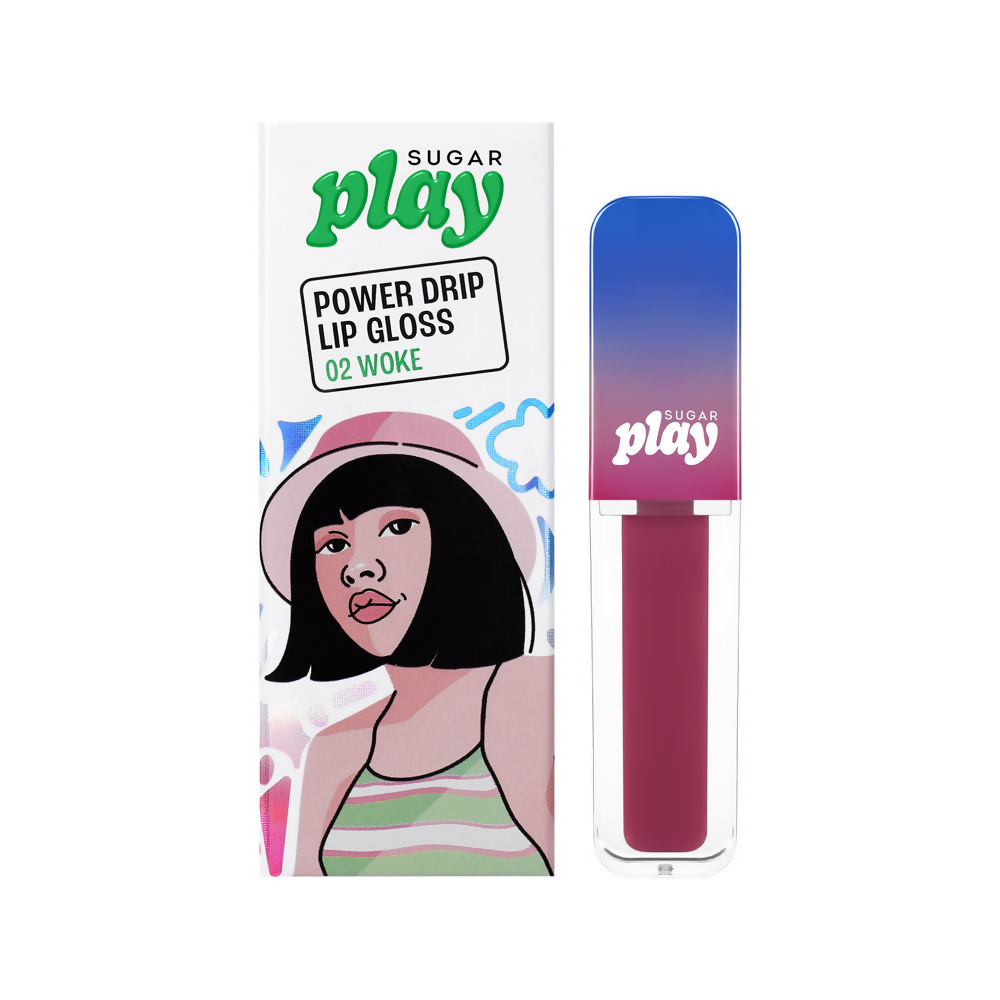 Sugar Play Power Drip Lip Gloss - 02 Woke - Distacart