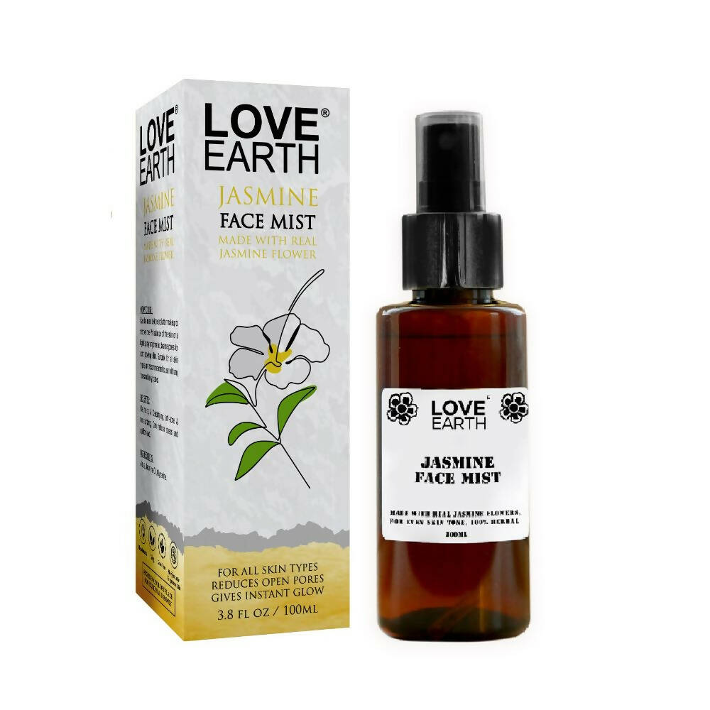 Love Earth Jasmine Face Mist - Distacart