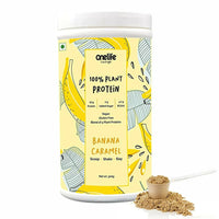 Thumbnail for Onelife Plant Protein Banana Caramel - Distacart