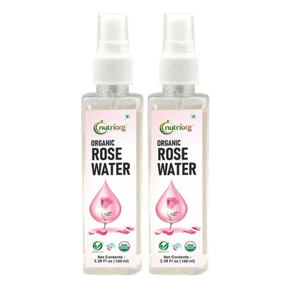 Nutriorg Certified Organic Rose Water - Distacart