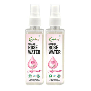 Nutriorg Certified Organic Rose Water - Distacart