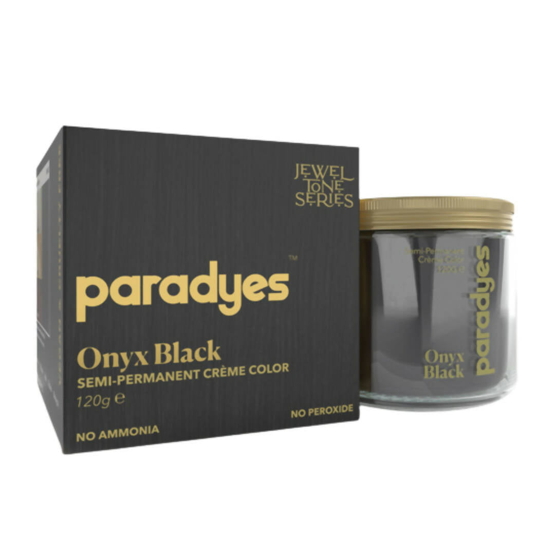 Paradyes Onyx Black Semi-Permanent Hair Color - Distacart
