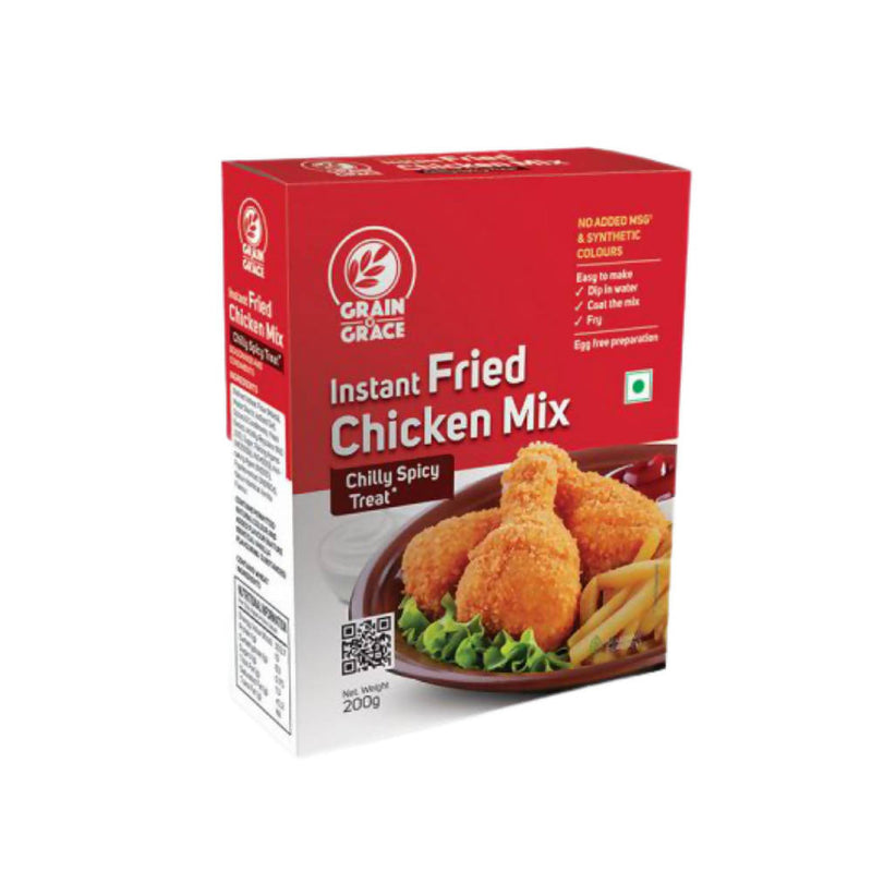 Grain N Grace Instant Fried Chicken Mix Chilly Spicy