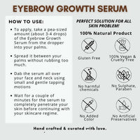 Thumbnail for Organicos Eye Brow Growth Serum - Distacart