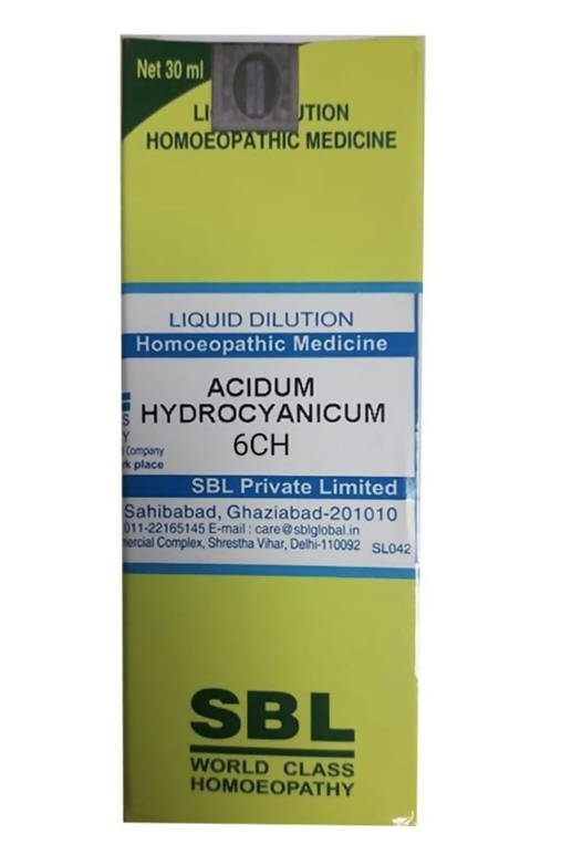 SBL Homeopathy Acidum Hydrocyanicum Dilution