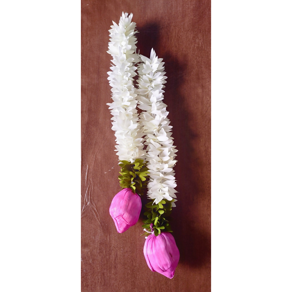 Fabric Decor Hanging with Lotus Bud - Distacart