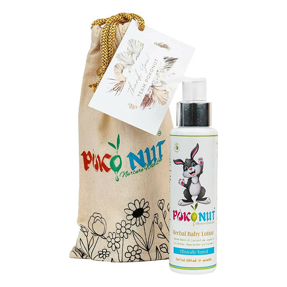 Pokonut Herbal Nourishing Baby Face And Body Lotion - Distacart
