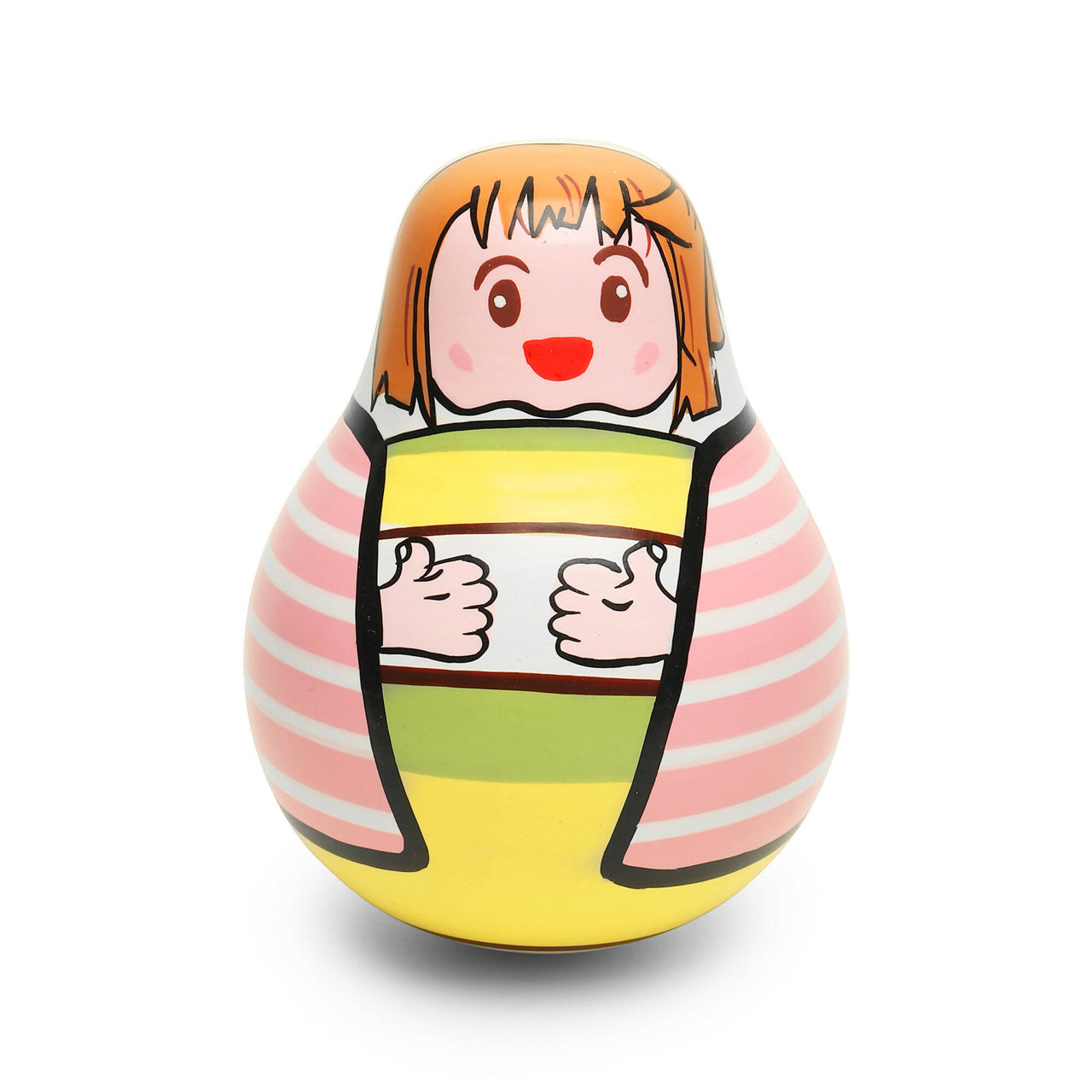Matoyi Wooden Roly Poly (Doll) For Kids - Distacart