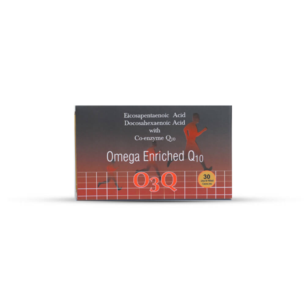 Nutra Grace Omega Enriched Q10 O3Q Capsules - Distacart