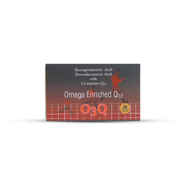 Nutra Grace Omega Enriched Q10 O3Q Capsules - Distacart
