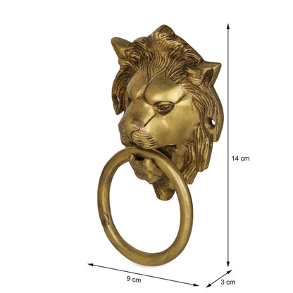 Devlok Lion Head Door Knocker - Distacart