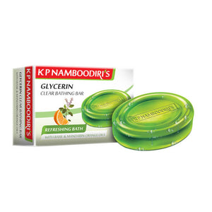 Kp Namboodiri's Glycerin Clear Refreshing Bathing Bar - Distacart
