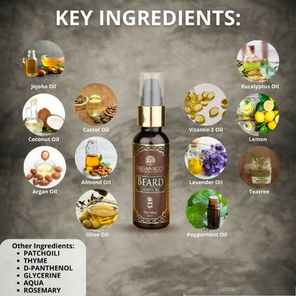 Organicos Beard Growth Oil - Distacart