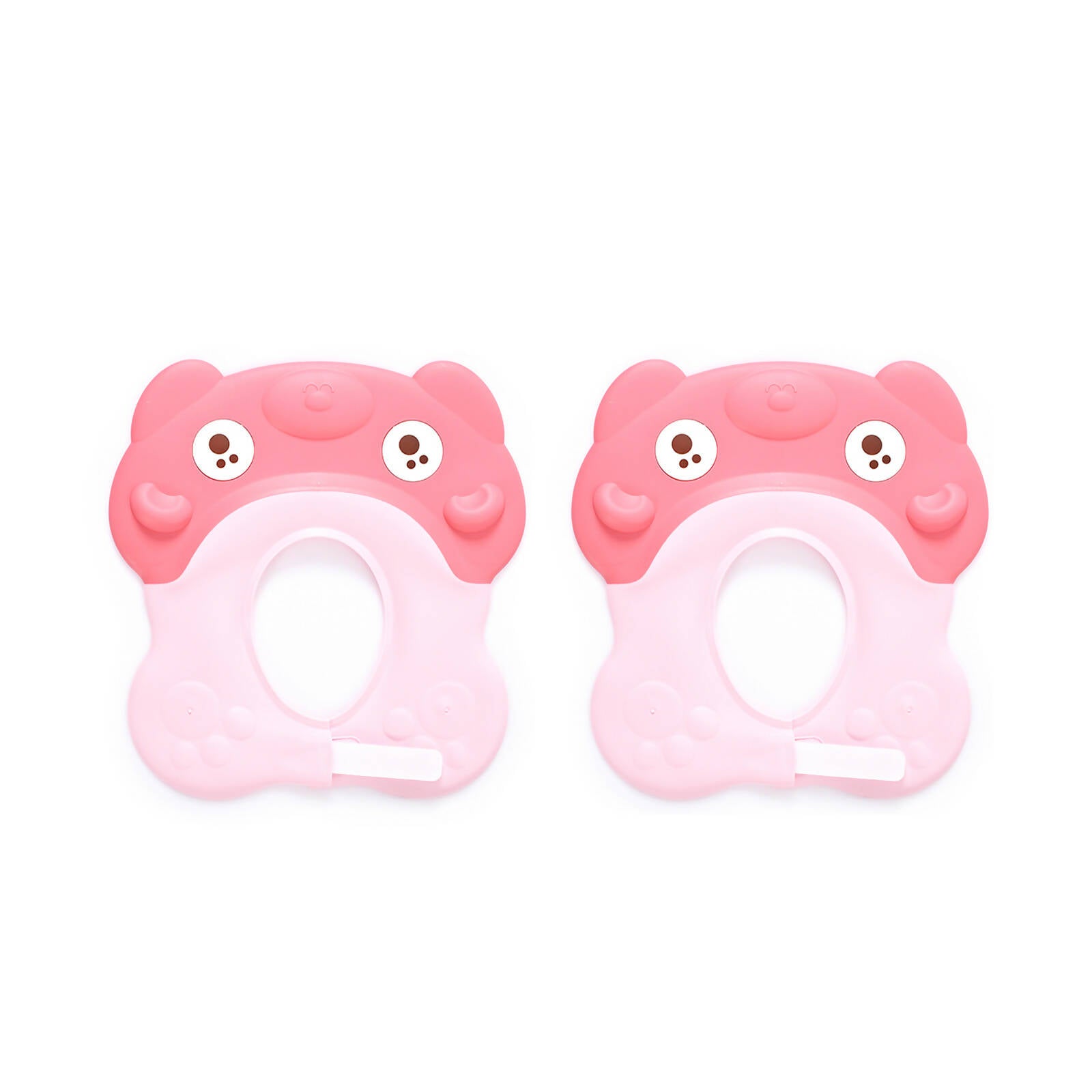 Safe-O-Kid Shampoo Shower cap for kids set of 2pcs- Pink colour - Distacart