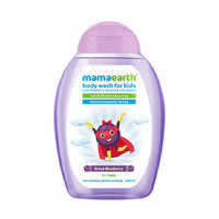 Thumbnail for Mamaearth Brave Blueberry Body Wash For Kids with Blueberry & Oat Protein