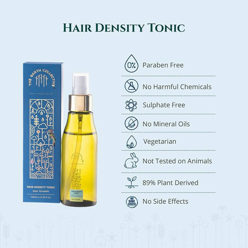 The Earth Collective Hair Density Tonic - Hair Growth - Distacart