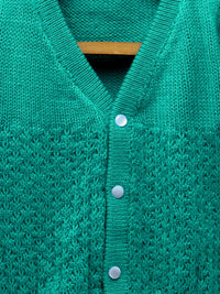 Thumbnail for Chutput Kids Cute Green Coloured Solid Pullover Sweater - Distacart