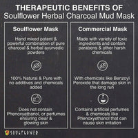 Thumbnail for Soulflower Herbal Charcoal Mud Mask - Distacart
