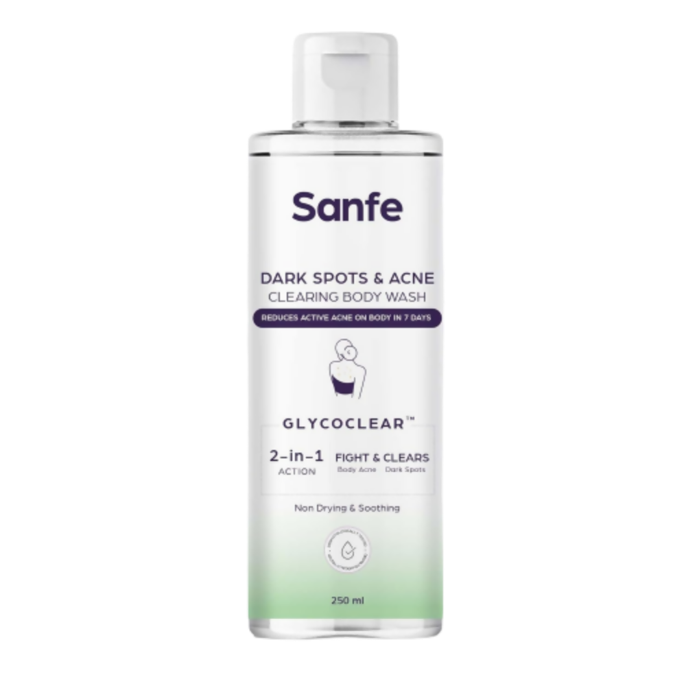 Sanfe Dark Spots & Acne Clearing Body Wash - Distacart