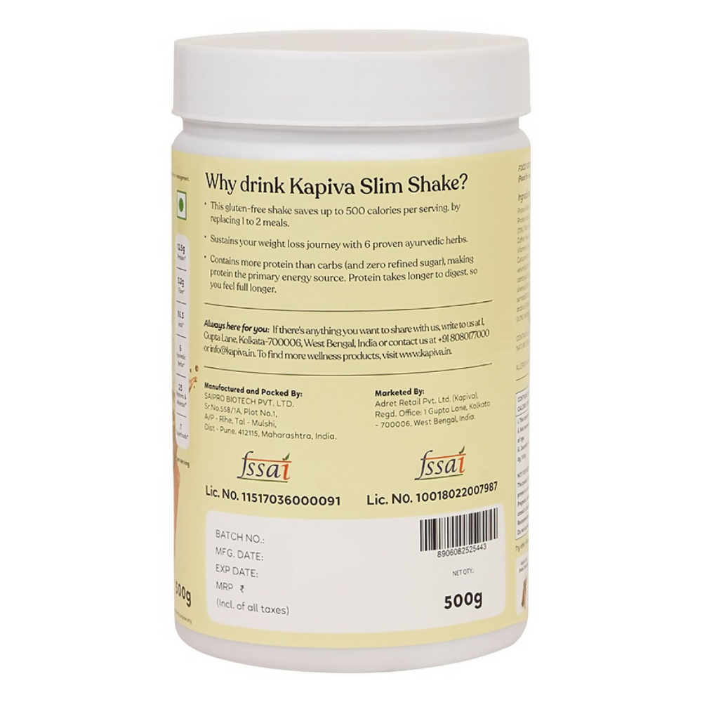Kapiva Ayurveda Slim Shake Coffee Flavour - Distacart