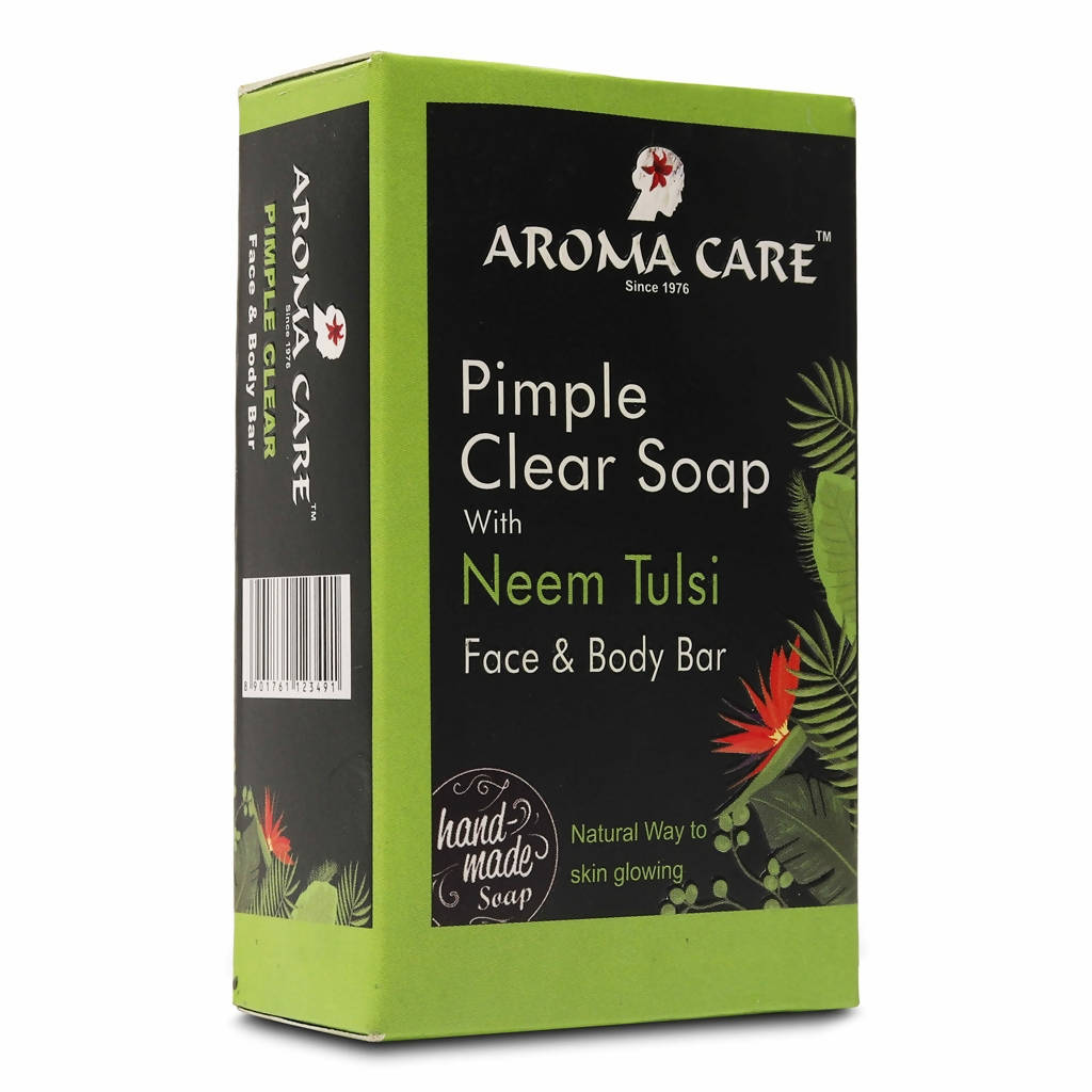 Aroma Care Pimple Clear Soap With Neem Tulsi - Distacart