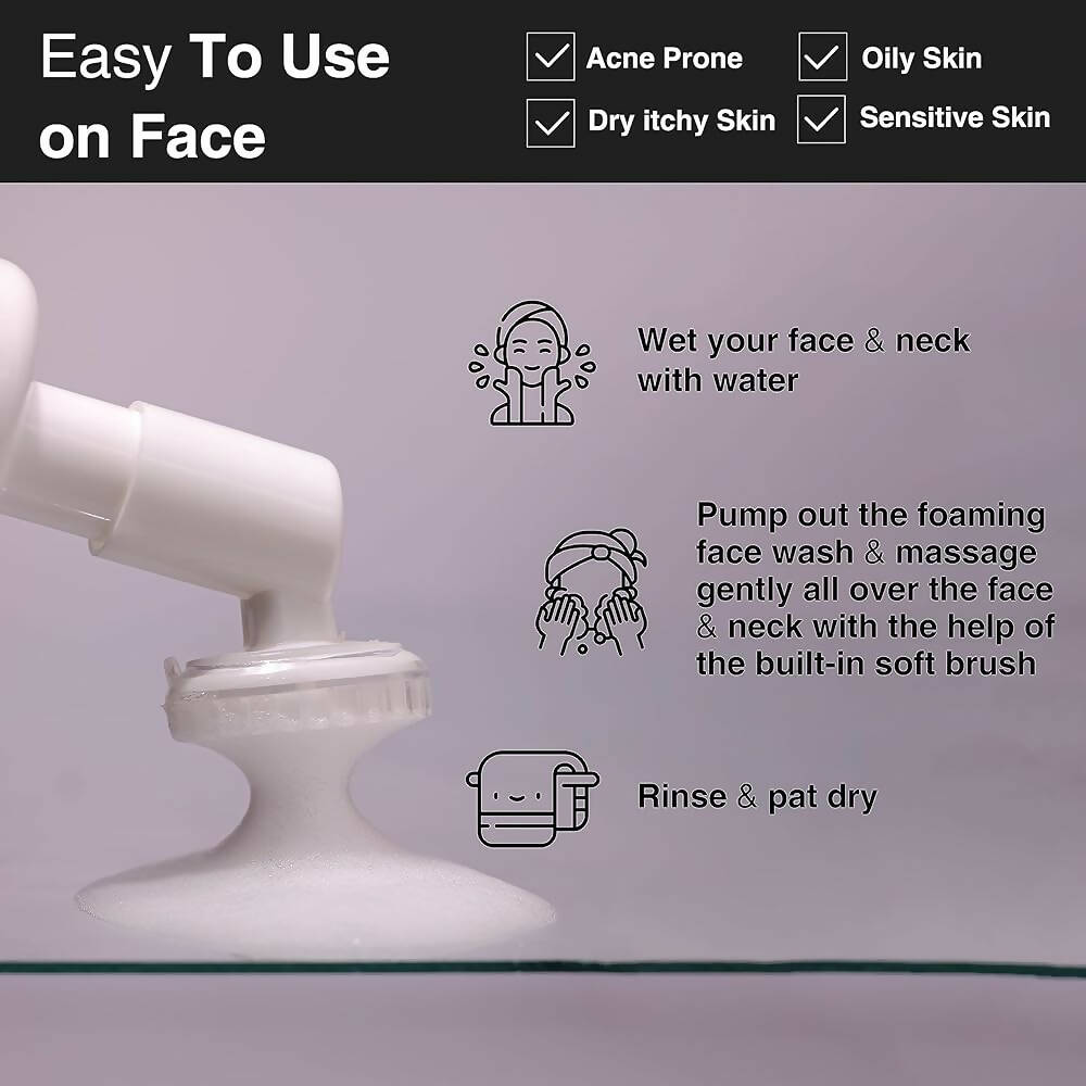 Soulflower 2% Salicylic Acid Acne Free Foaming Face Wash - Distacart