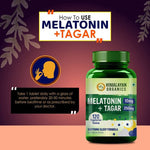 Thumbnail for Himalayan Melatonin 10 mg + Tagar 250 mg, Soothing Sleep Formula