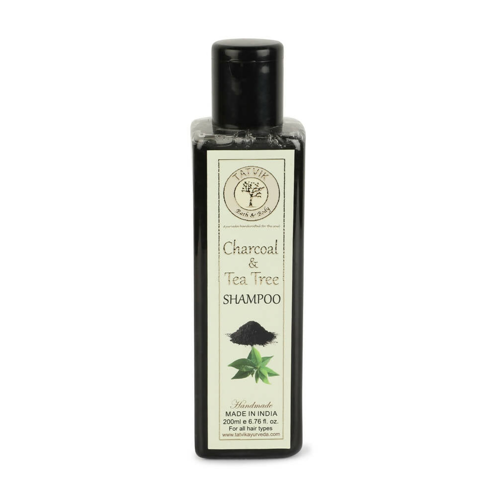Tatvik Ayurveda Charcoal & Tea Tree Shampoo - Distacart