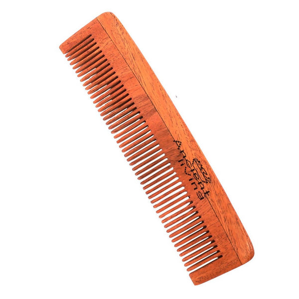 Ancient Living Neem Wood Comb Single Teeth - Distacart