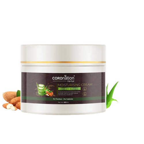 Coronation Herbal Aloevera and Vitamin E Moisturizing Cream - Distacart