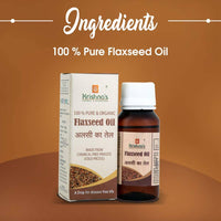 Thumbnail for Krishna's Herbal & Ayurveda Flaxseed Oil