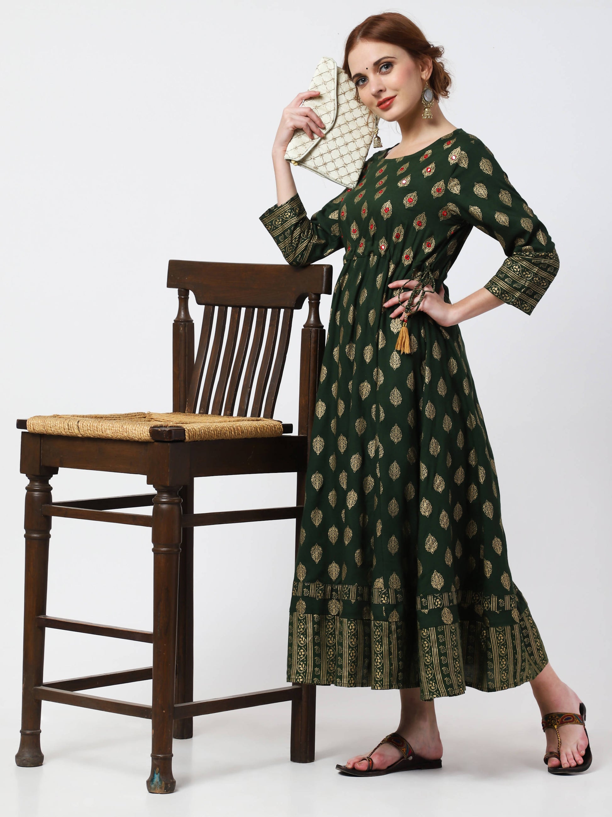 Cheera Anarkali Flair Kurti - Distacart