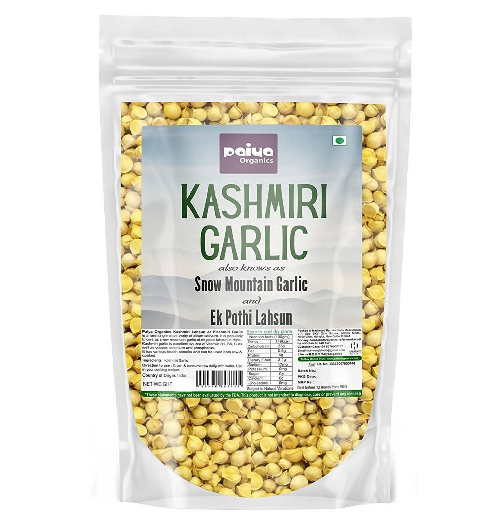 Paiya Organics Kashmiri Garlic - Distacart
