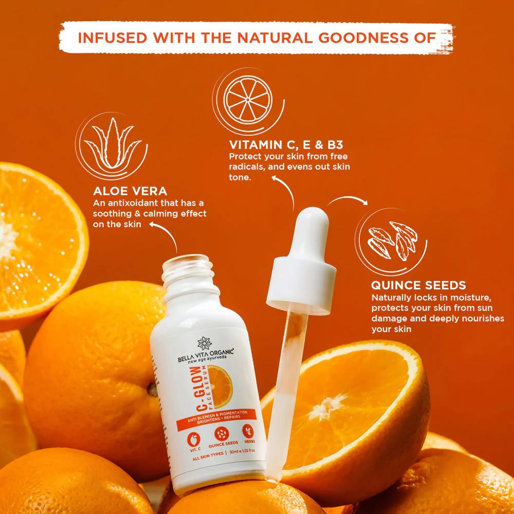 Bella Vita Organic C-Glow Face Serum