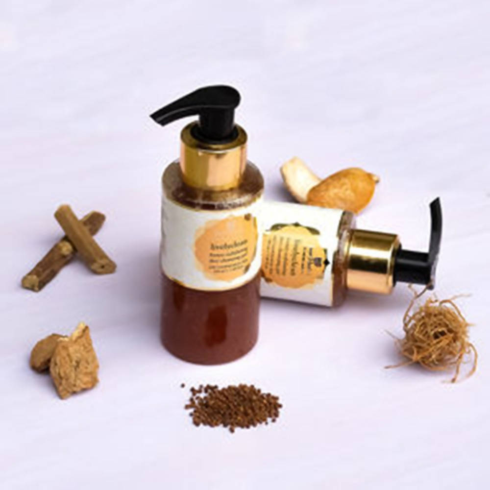 Just Herbs Livelyclean Honey Exfoliating Face Cleansing Gel - Distacart