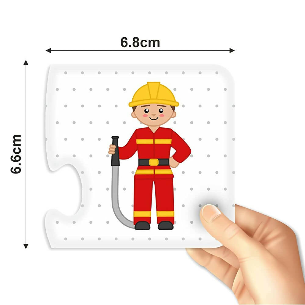 Webby Our Profession 2 Pieces Learning Pack Jigsaw Puzzle for Kids - Distacart
