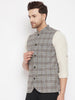 Even Apparels Multi Merino Men's Nehru Jacket-Contrast Lining-Free Pocket Square - Distacart