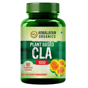 Himalayan Organics Plant Based CLA 1000 Healthy Weight Management Vegetarian Capsules - Distacart