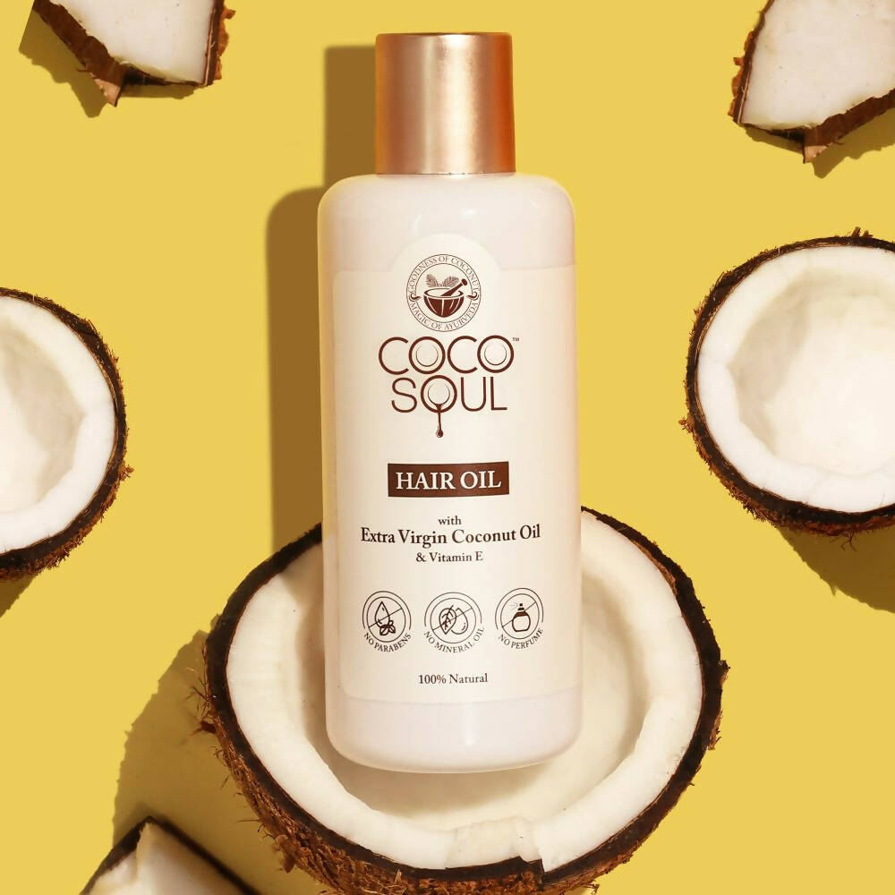 Coco Soul Extra Virgin Coconut Hair Oil - Distacart